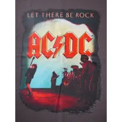 Let There Be Rock ACDC Youth Boy's Charcoal T-shirt