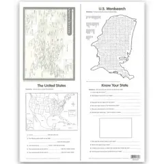 Teacher Created Resources US Map Chart