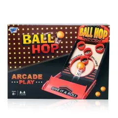 Point Games Ball Hop Game - Collapsible Arcade Games - Solo or Team Home Tabletop Game for Party Activity Birthday - Easy Setup (Small)