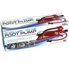 Custom Accessories 100 psi Foot Pump For Bicycle Tires