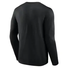NCAA Michigan State Spartans Men's Long Sleeve Black T-Shirt