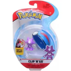 Jazwares, Inc. Pokemon Clip N Go Poke Ball Set | 2 Inch Toxel & Great Ball