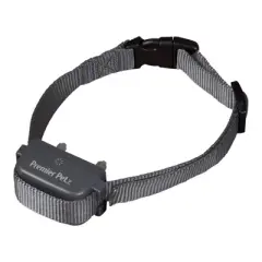 Premier Pet Bark Adjustable Collar - Black