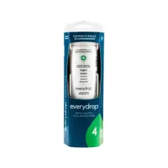 everydrop by Whirlpool Ice and Water Refrigerator Filter 4 - EDR4RXD1, Single-Pack: Reduces Odors & Contaminants, Green