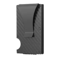 Maison Wallet for Men Aluminium RFID Card Holder with Money Clip