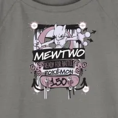 Junior's Pokemon Mewtwo Ready for Battle Sweatshirt