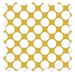 Bacati - Large Dots Crib/Toddler Bed Skirt - Yellow