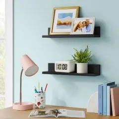 15" Wall Shelf Picture Ledge 2pk - Room Essentials&trade;