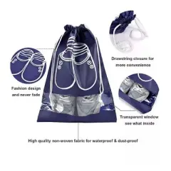 Kitcheniva Dustproof Drawstring Travel Shoe Bags Set 8 Pcs