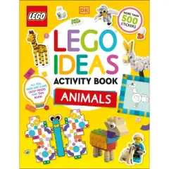 Lego Ideas Activity Book Animals - by  DK (Paperback)