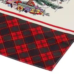 Spode&reg; Christmas Tree Tartan 72" Runner
