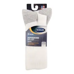 Dr. Scholl's Diabetic and Circulatory Health White Socks