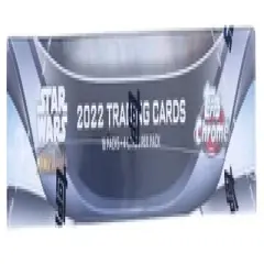 Topps 2022 Star Wars The Mandalorian Hobby Box | Chrome Beskar Edition