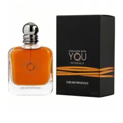 Emporio Armani Stronger With You Intensely By Giorgio Armani Men Sage, Lavender, Vanilla, Juniper, Pepper Eau De Parfum Spray 3.4 Oz