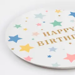 Meri Meri Happy Birthday Stars Dinner Plates (Pack of 8)