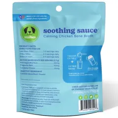 Stashios Soothing Sauce Chicken Bone Broth Calming Powder Supplement-Dogs/Cats