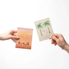 Beach Days Greeting Card Pack Assorted Set (8 ct.) by Ramus & Co