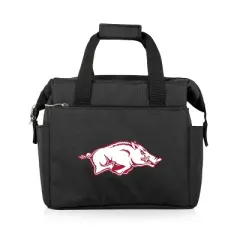 NCAA Arkansas Razorbacks On The Go Lunch Cooler - Black