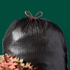 Extra-Strong Lawn and Leaf Drawstring Trash Bags - 39gal/30ct - up&up&trade;