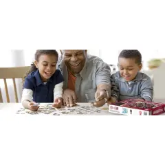 NCAA Alabama Crimson Tide Purebred Fans 'A Real Nailbiter' Puzzle - 500pc