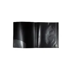 JAM Paper Display Book 14 x 17 Black 24 Pages Per Book Sold Individually 2133696