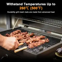 Unique Bargains M Reusable Nonstick Grilling Outdoor Grill Mat