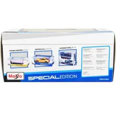 2021 Chevrolet Tahoe Red Metallic with Sunroof 1/24 Diecast Model Car by Maisto