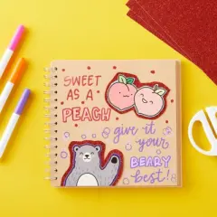 Bright Creations 24 Sheets Red Glitter Cardstock Paper for Scrapbooking, Arts, DIY Sparkle Crafts, 280gsm, 8.5 x 11 In