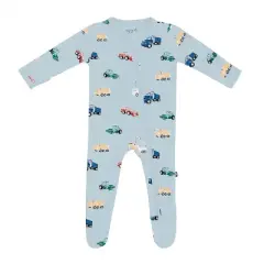 Zippered Footie in Construction