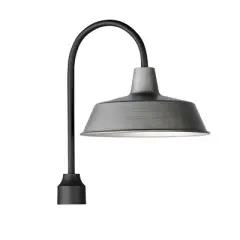 Maxim Lighting Pier M 1 - Light Post Light in  Weathered Zinc/Black