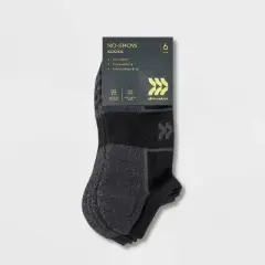 Women's 6pk Cushioned Mesh Finish Line No Show Athletic Socks - All in Motion&trade; 4-10