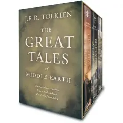 The Great Tales of Middle-Earth Box Set - by  J R R Tolkien & Christopher Tolkien (Hardcover)