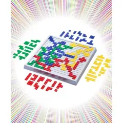 Mattel Board Games - Classic Blokus Mini Colorful Tiles for Family Fun Game Night 2-4 Players Ages 7Y+
