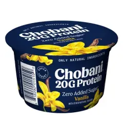 Chobani 20g Protein Vanilla Greek Yogurt - 6.7oz