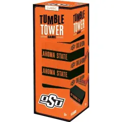MasterPieces Real Wood Block Tumble Towers - NCAA Oklahoma State Cowboys