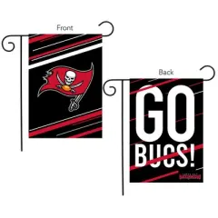 Briarwood Lane Tampa Bay Buccaneers Slogan Garden Flag NFL Licens