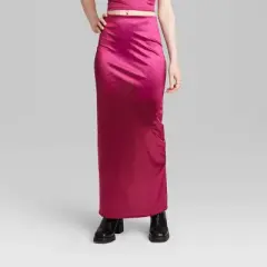 Women's High-Rise Shine Knit Maxi Skirt - Wild Fable&trade;
