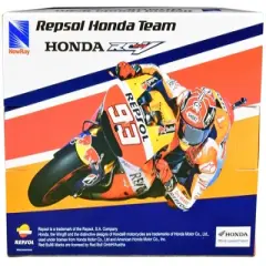 Honda RC213V Motorcycle #93 Marc Marquez "Repsol Honda Team" MotoGP (2015) 1/12 Diecast Model by New Ray