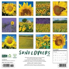 Willow Creek Press 2026 Sunflowers Wall Calendar