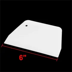 Unique Bargains Plastic Kitchenware Durable Dough Rice Rolls Bowl Scraper