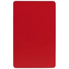 Emma and Oliver Mobile 30x72 Red HP Laminate Adjustable Activity Table