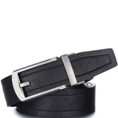Mio Marino | Men's Cracked Metal Ratchet Belt