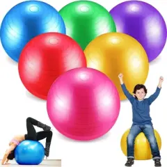 Toyzone World Multicolor Heavy Duty Fitness Yoga Balls