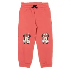 Disney Minnie Mouse Girls Fleece 2 Pack Jogger Pants Toddler