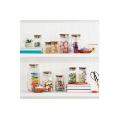 Ball 5pk Wooden Storage Lids, Wide Mouth: Hardwood Canning Lids for Ball Mason Jars, Brown, Spot Clean, 3.5" Neck Diameter