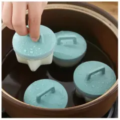 Kitcheniva Cute Cartoon Egg Boiler Set 4 Pcs