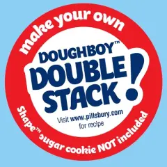 Pillsbury Big Deluxe Chocolate Chip Cookie Dough - 16oz/12ct