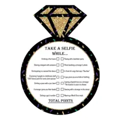 Big Dot of Happiness Nola Bride Squad - Selfie Scavenger Hunt - New Orleans Bachelorette Party Game - Set of 12