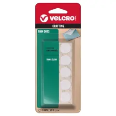 VELCRO Brand - Small - Nylon - Hook and Loop Fastener - 5/8 in. - 15 Pack - Case of 6