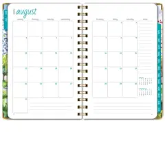 Global Printed Products Hardcover AY 2025-2026 Fashion Planner - 5.5"x8" (Tree Seasons)